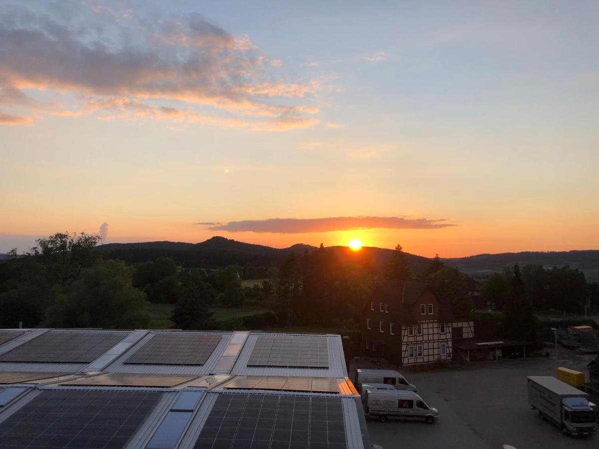 Turmwohnung Im 2 Obergeschoss Deensen Bagian luar foto